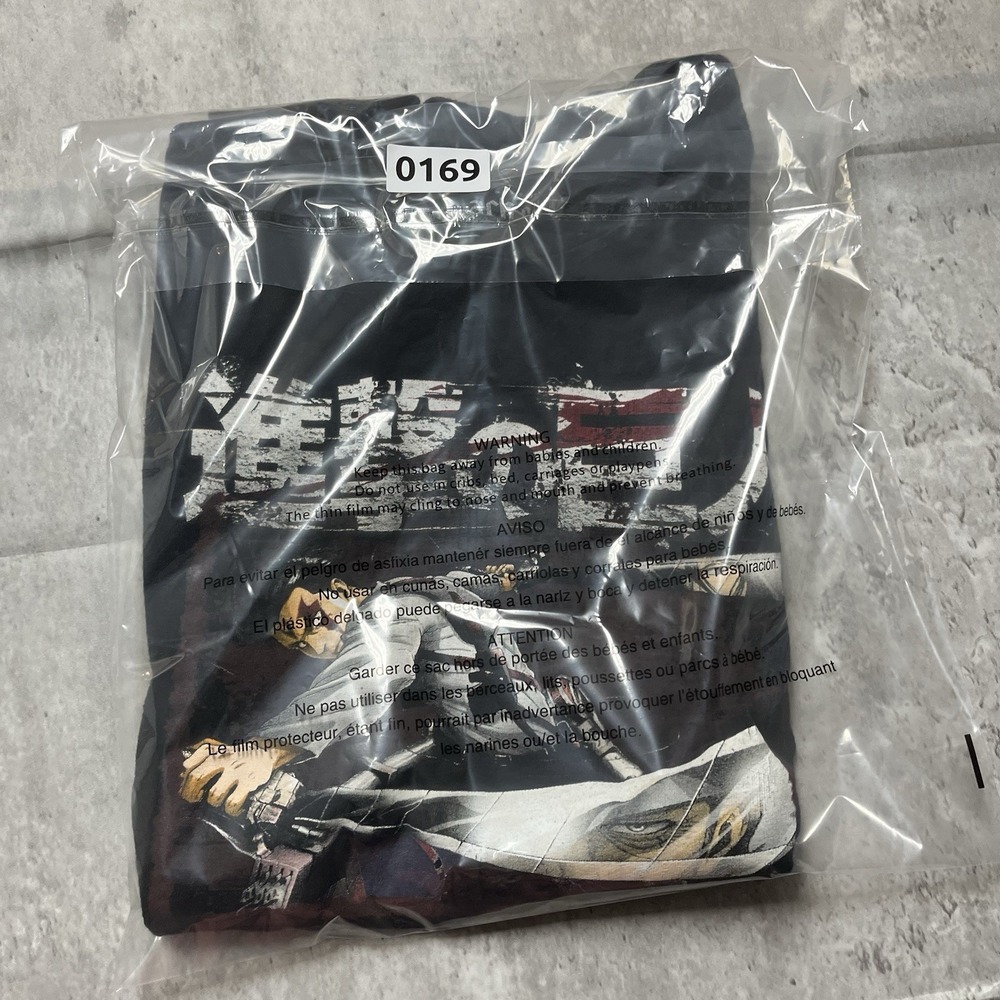 Men's Attack On Titan Anime Series Season 3 ShortSleeve T-Shirt Size M Ripple - Picture 7 of 7
